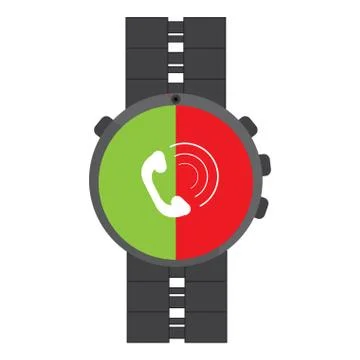 Isolated smartwatch icon Stock Illustration