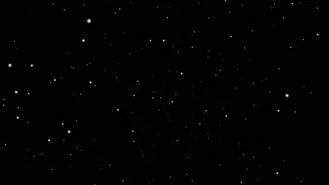 Isolated snow falling on black background Stock Footage 171018926
