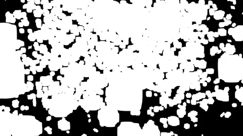 Isolated snow falling Stock Footage 82801147