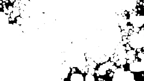 Isolated snow falling Video stock 82801666