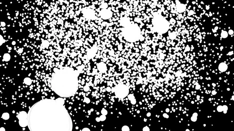 Isolated snow falling Stock Footage 82801820