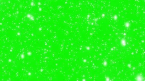 Isolated snow on green screen 動画素材 70943627