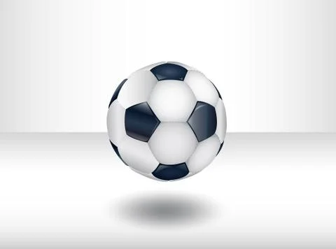 Isolated soccer ball. Stock Illustration