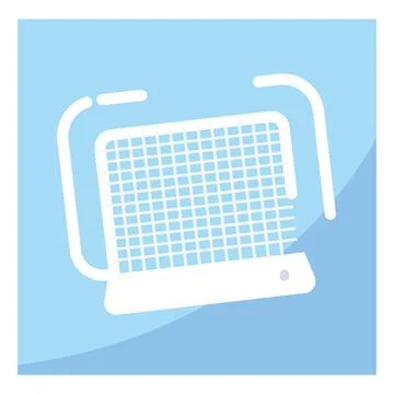 Isolated soccer net icon Flat design Vector Stock Illustration