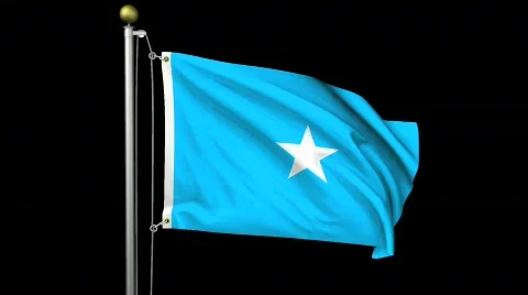 Isolated Somalia Stock Footage 486780