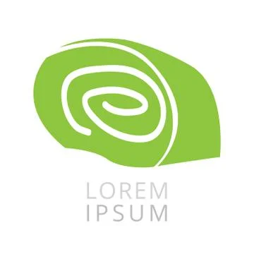 Isolated spa logo Stock Illustration