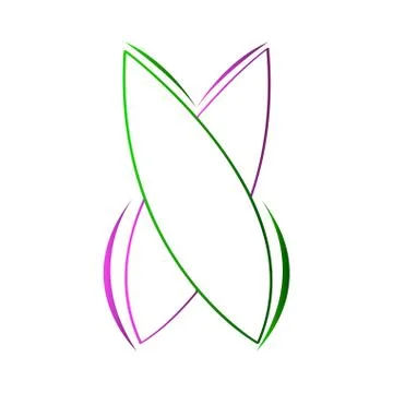 Isolated spa logo Illustrazione stock