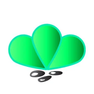 Isolated spa logo Stock Illustration