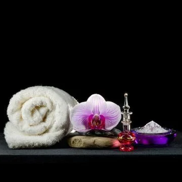 Isolated spa set Stock Photos