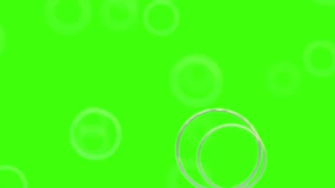 An isolated speech bubble animation. bubbles under water on glass background Video stock 274477308