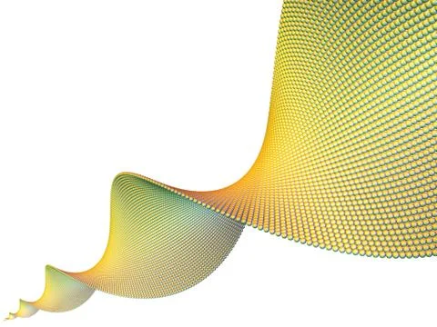 Isolated Spiral Element Stock Illustration