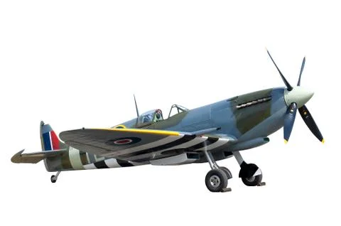 Isolated spitfire Stock Photos
