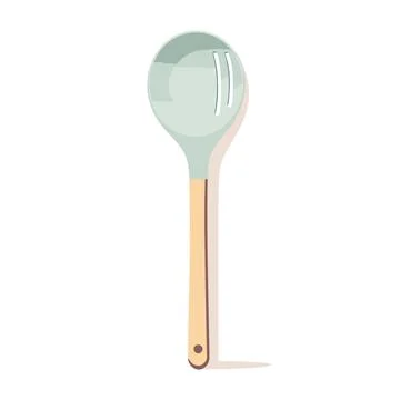 Isolated Spoon Icon: Vector Illustration Design 스톡 일러스트