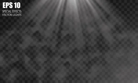 Isolated spotlight. Light effect Stock Illustration