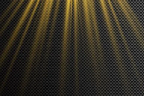 Isolated spotlight. Light effect Stock Illustration