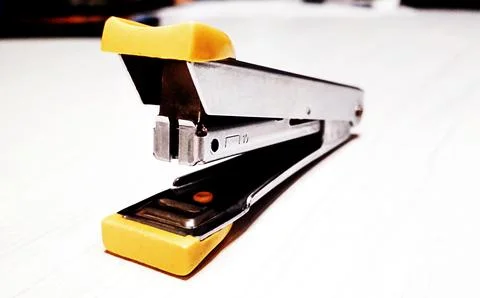 Isolated Stapler picture Stock Photos