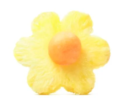 Isolated star fruit shape on a white background. Fotos de archivo