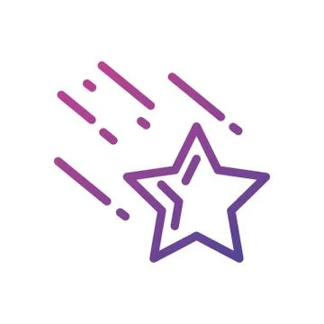 Isolated stars shape vector design Ilustración de archivo