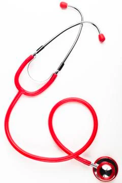 Isolated stethoscope Stock Photos