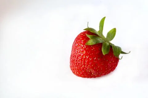 Isolated Strawberry Stock Photos