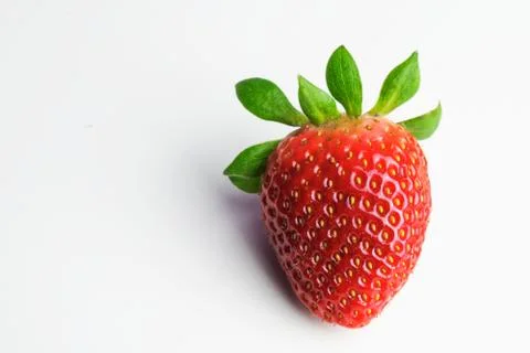 Isolated Strawberry Stock Photos