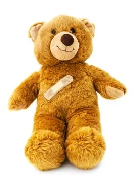 Isolated stuffed Bear Stock Photos