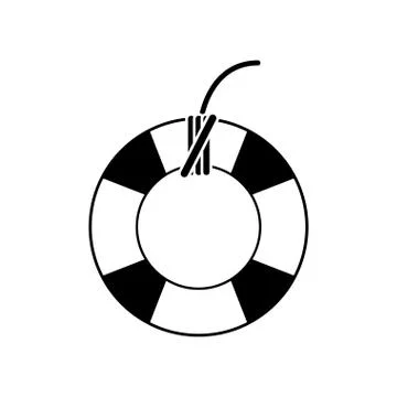 Isolated summer float design Stock Illustration
