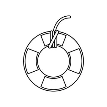 Isolated summer float design イラスト素材