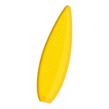 Isolated surfboard icon Stock Illustration