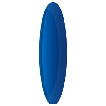 Isolated surfboard illustration Stock Illustration