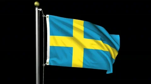 Isolated Sweden Stock Footage 456408