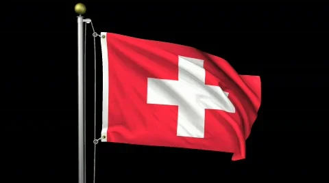 Isolated Switzerland Stock Footage 458906