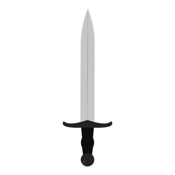 Isolated sword icon Stock Illustration