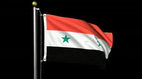 Isolated Syria Stock Footage 458913