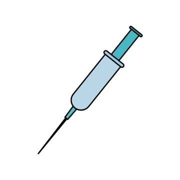 Isolated syringe icon Stock Illustration