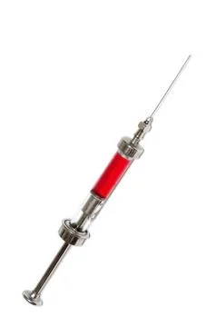 Isolated syringe Stock Photos