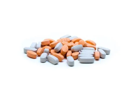 Isolated tablets Stock Photos