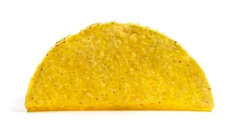 Isolated taco shell Stock Photos