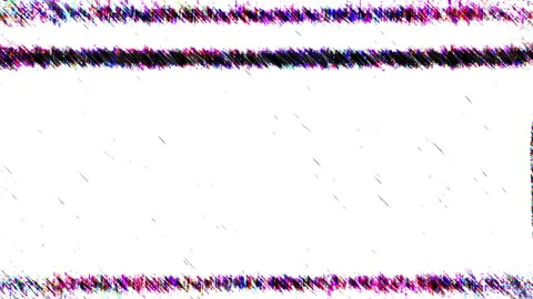 Isolated, Texturated Glitch Effect with More Blacks Stock Footage 154874793