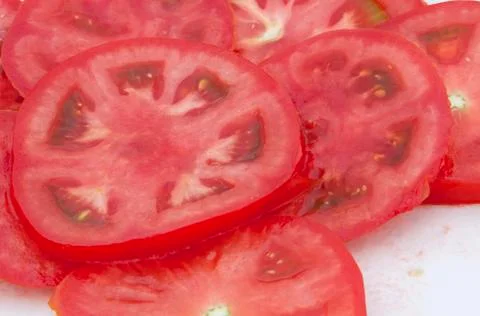 Isolated tomatoes Stock Photos