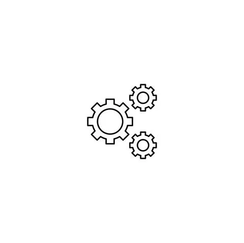 Isolated tools financial draw Illustrazione stock