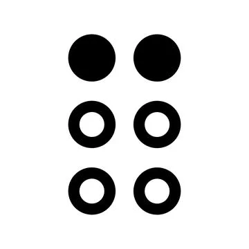 Isolated on transparent background set of six black and white circles for design イラスト素材