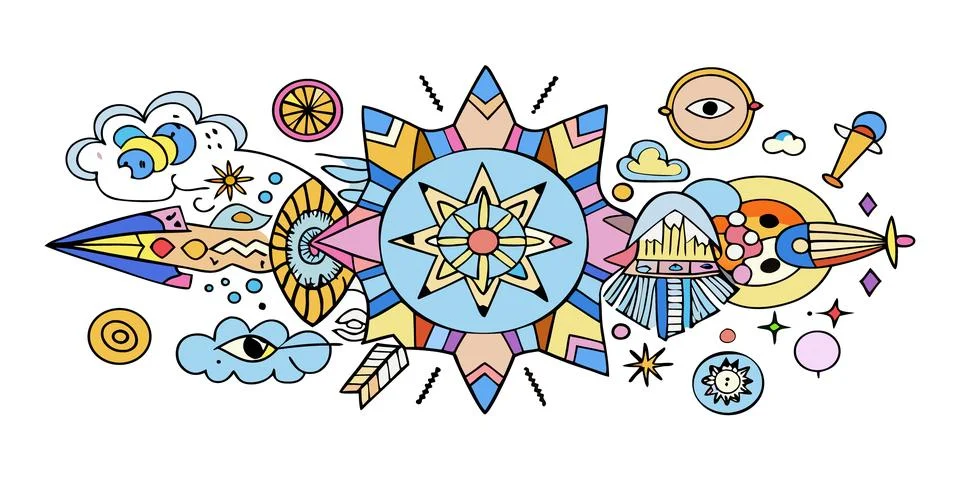 Isolated on transparent background, Vector Stock Illustration