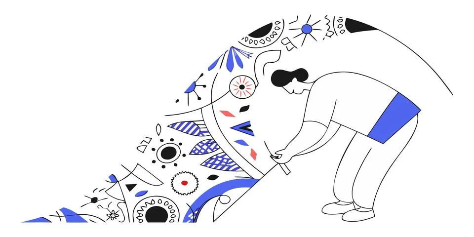 Isolated on transparent background, Vector Stock Illustration