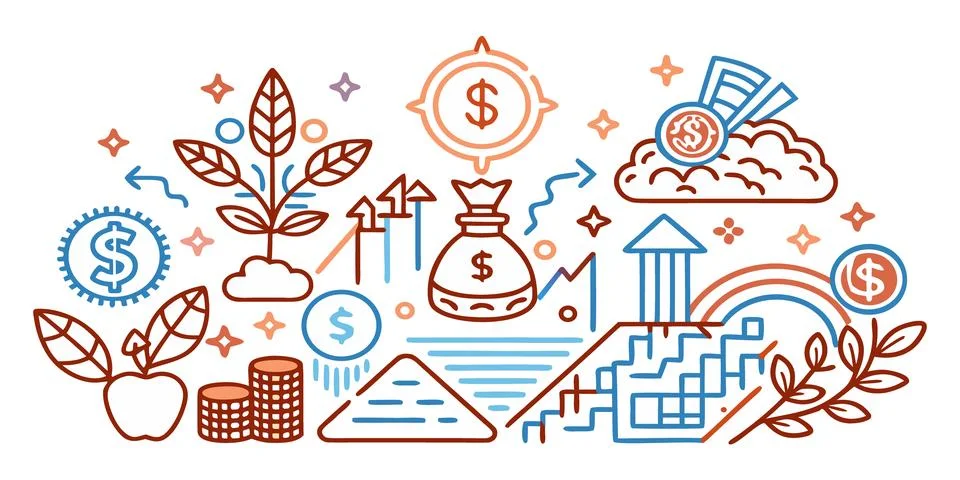 Isolated on transparent background, Vector Illustrazione stock