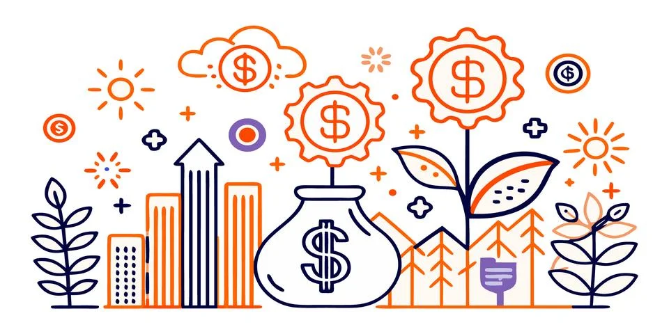 Isolated on transparent background, Vector Illustrazione stock