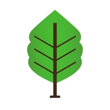 Isolated tree icon Illustrazione stock