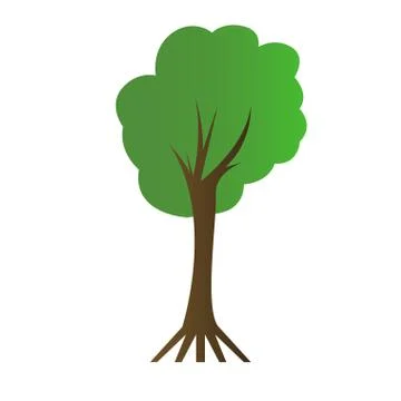 Isolated tree icon Stock Illustration