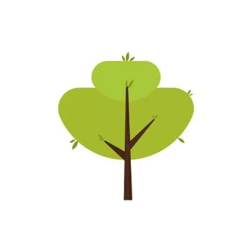 Isolated tree icon Stock Illustration