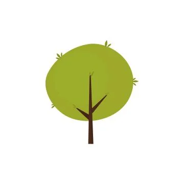 Isolated tree icon Stock Illustration